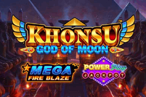Mega Fire Blaze Khonsu God of Moon PowerPlay Jackpot